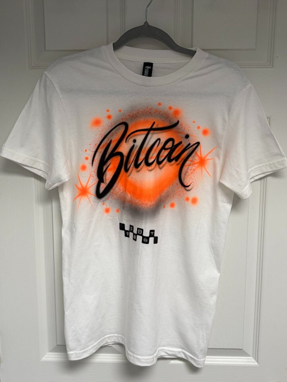 Bitcoin Airbrush Tee